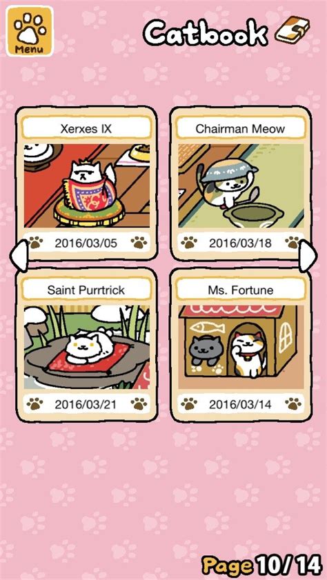 rarest neko atsume cat|all neko atsume cats list.